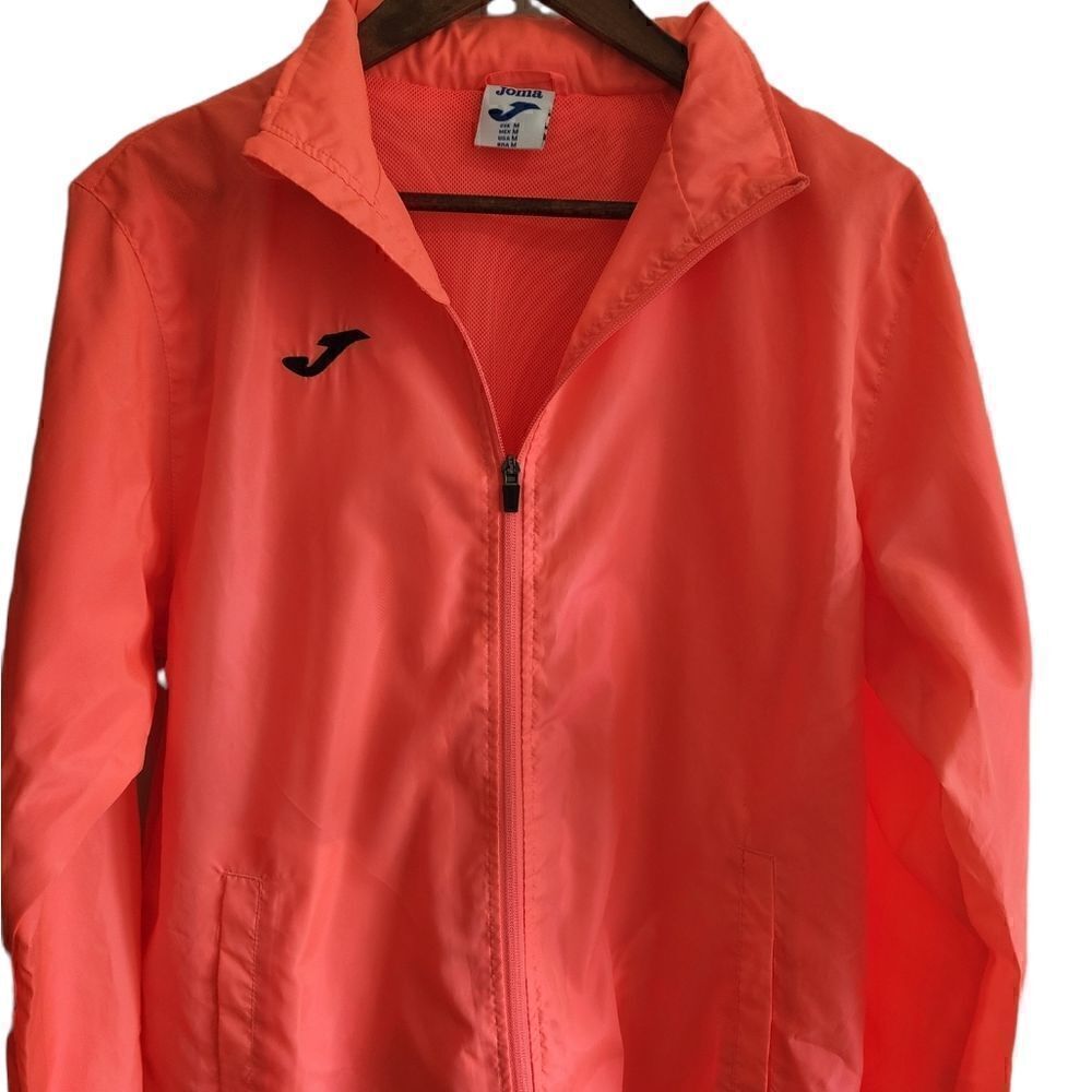 Joma Zip Front Hooded Active Wear  Track Jacket
